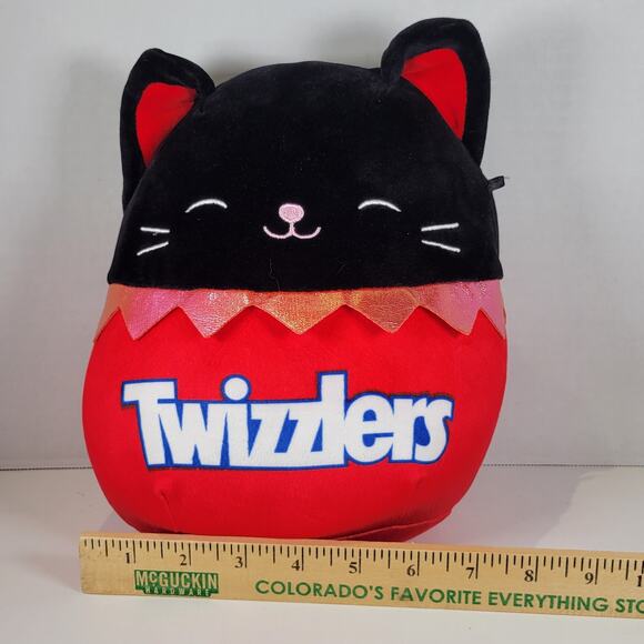 Squishmallow Twizzlers Cat 10" Plush Kellytoy Jazwares Soft Toy Stuffed Animal - Picture 3 of 11